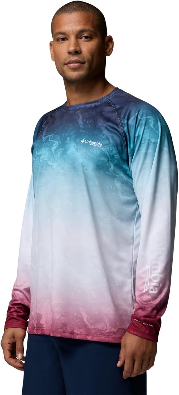 imageColumbia Mens Super Terminal Tackle PFG Frigate Frenz Nocturnal Americana Aerial Fade Large