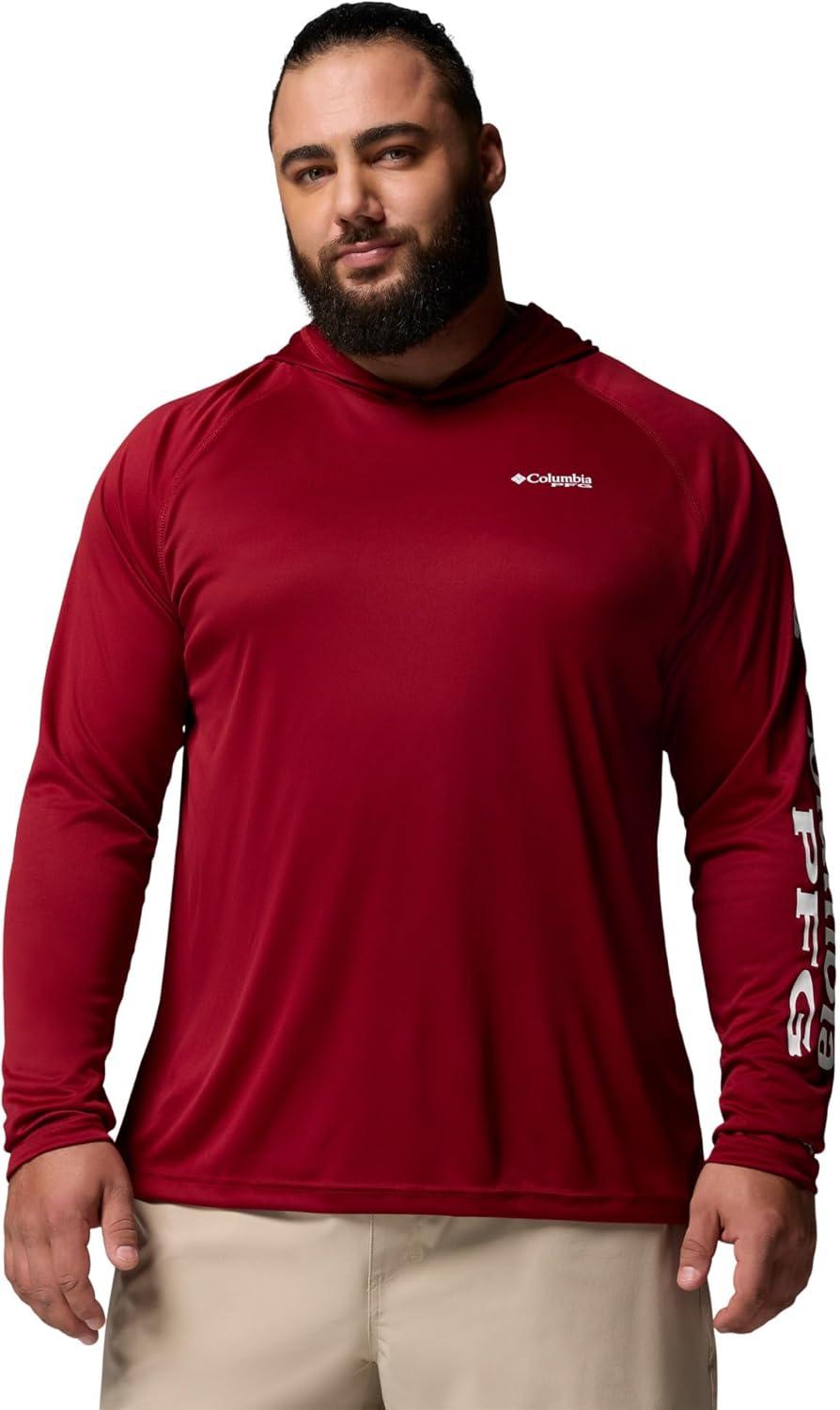 imageColumbia Mens Terminal Tackle HoodieBeetWhite Logo