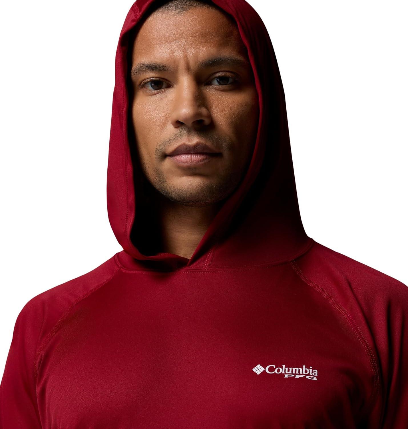 imageColumbia Mens Terminal Tackle HoodieBeetWhite Logo