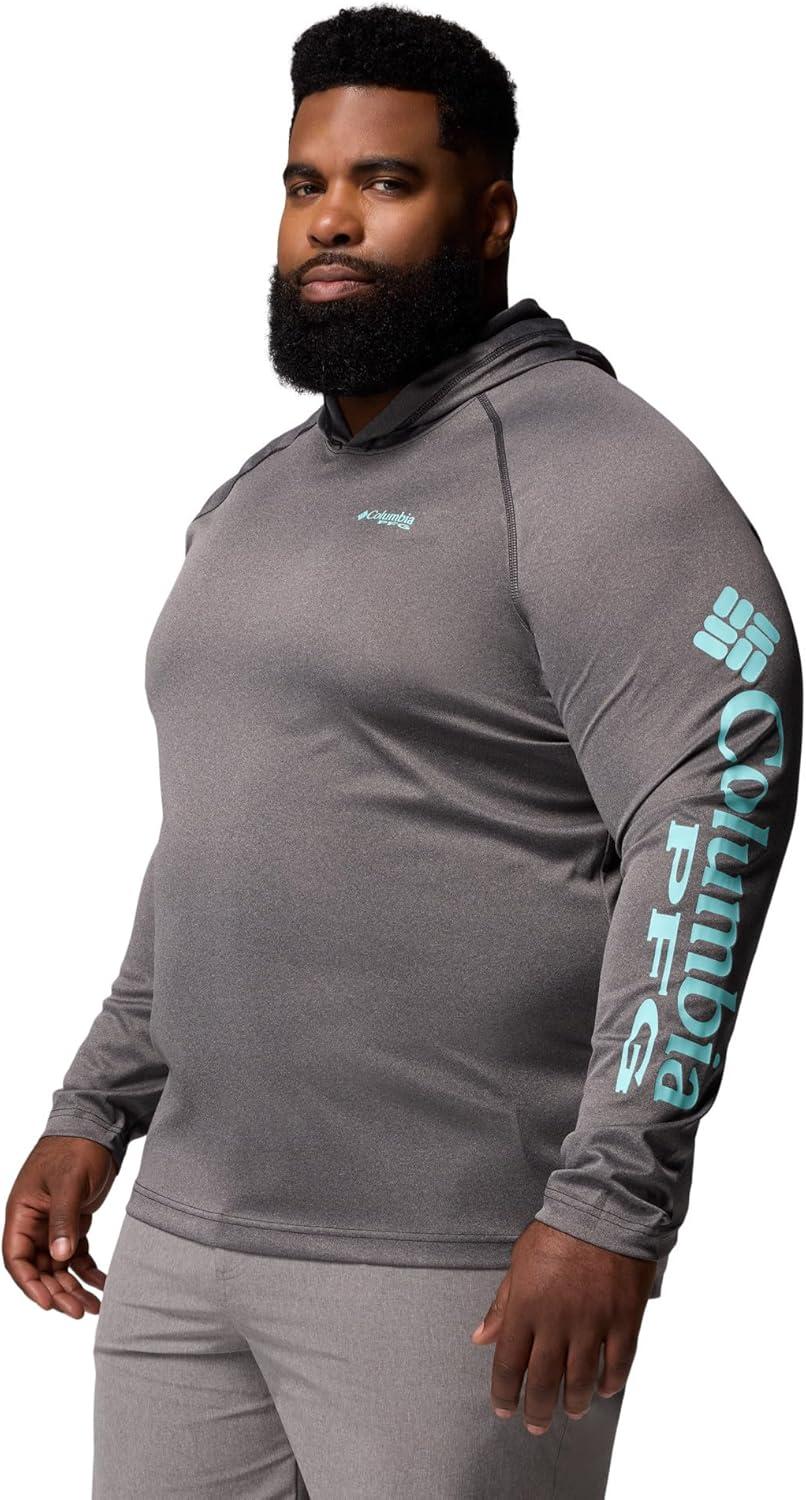 imageColumbia Mens Terminal Tackle HoodieBlack HeatherGulf Stream Logo