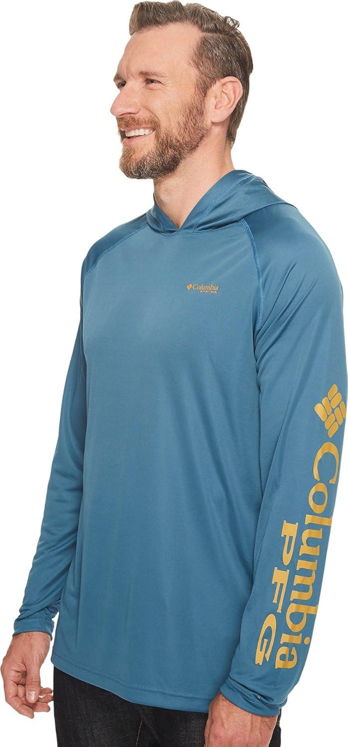 imageColumbia Mens Terminal Tackle HoodieBlue HeronDark Banana