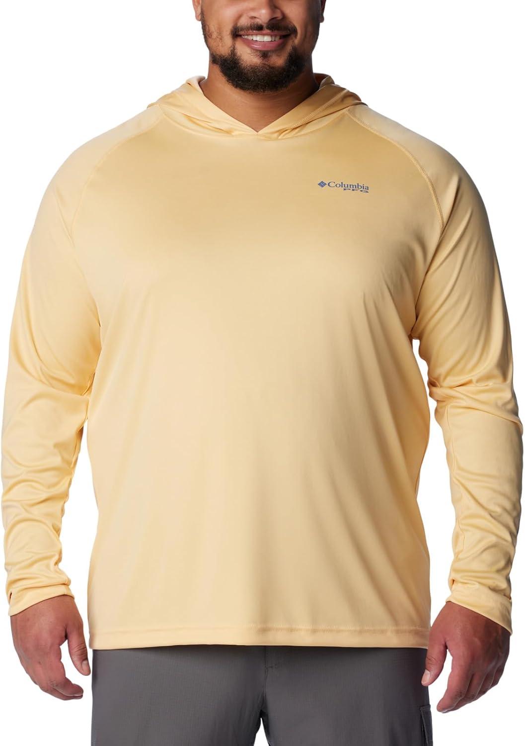 imageColumbia Mens Terminal Tackle HoodieCocoa ButterBluebell Logo