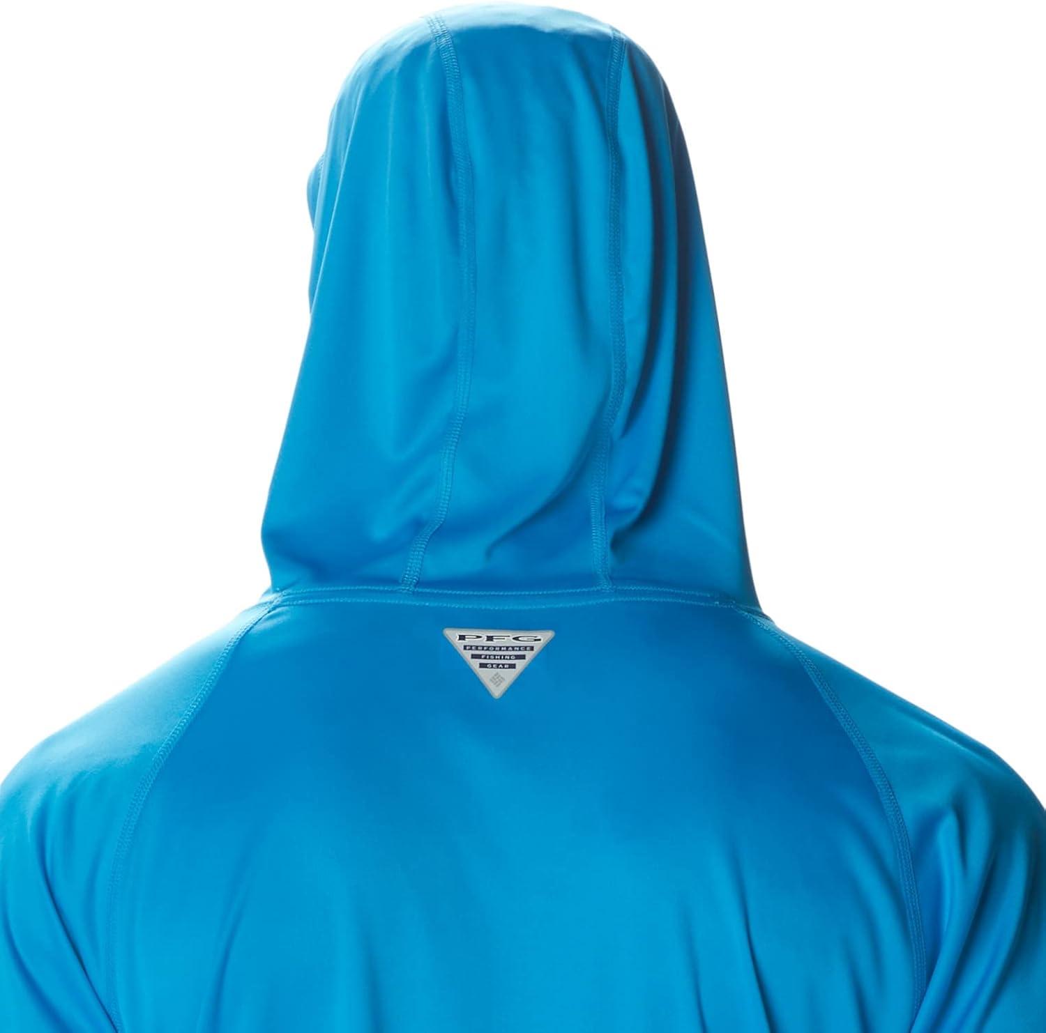 imageColumbia Mens Terminal Tackle HoodieCompass BlueCarbon Logo