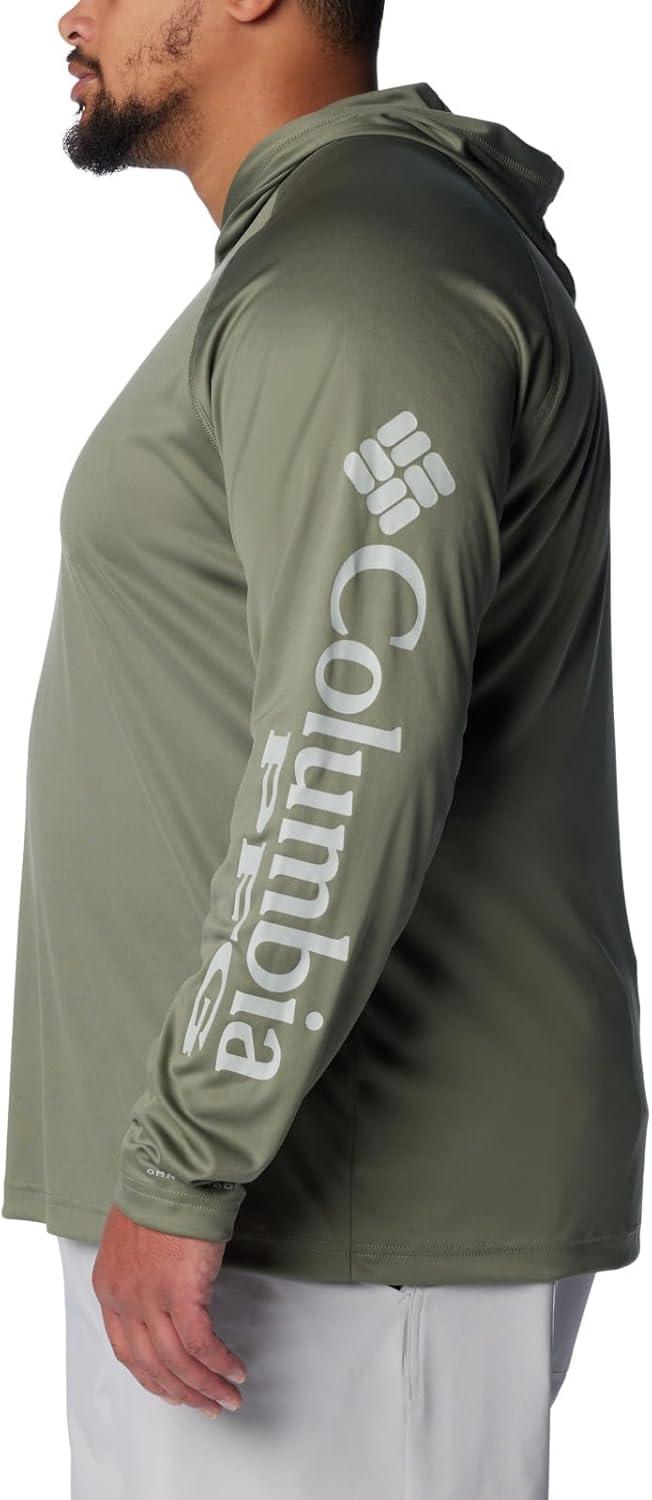 imageColumbia Mens Terminal Tackle HoodieCypressCool Grey Logo