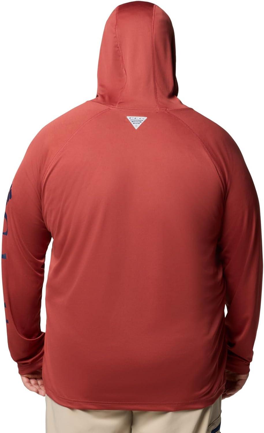 imageColumbia Mens Terminal Tackle HoodieDusty CrimsonNocturnal Logo