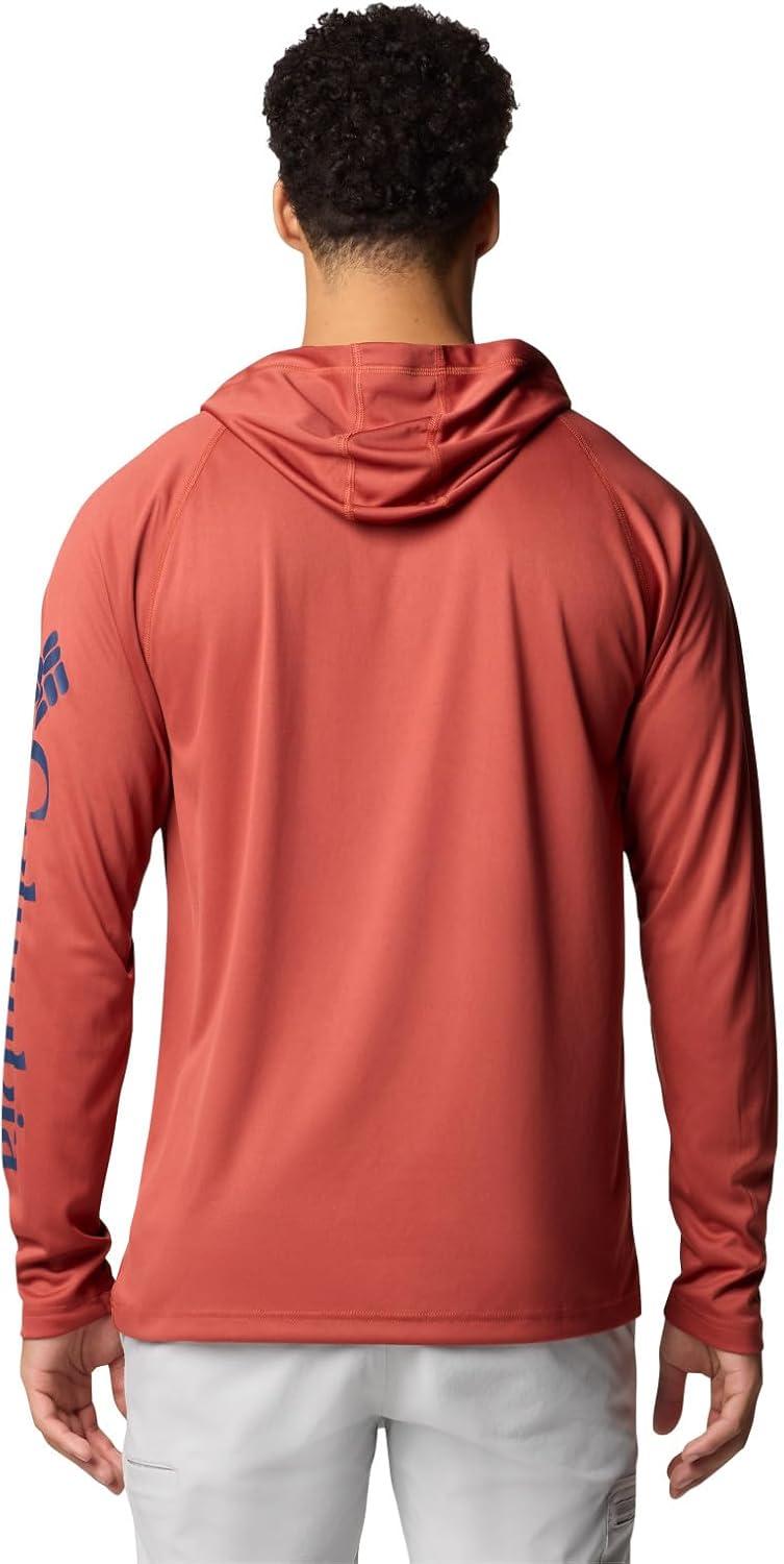 imageColumbia Mens Terminal Tackle HoodieDusty CrimsonNocturnal Logo