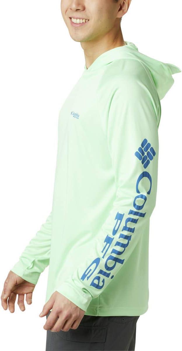 imageColumbia Mens Terminal Tackle HoodieKey WestVivid Blue Logo