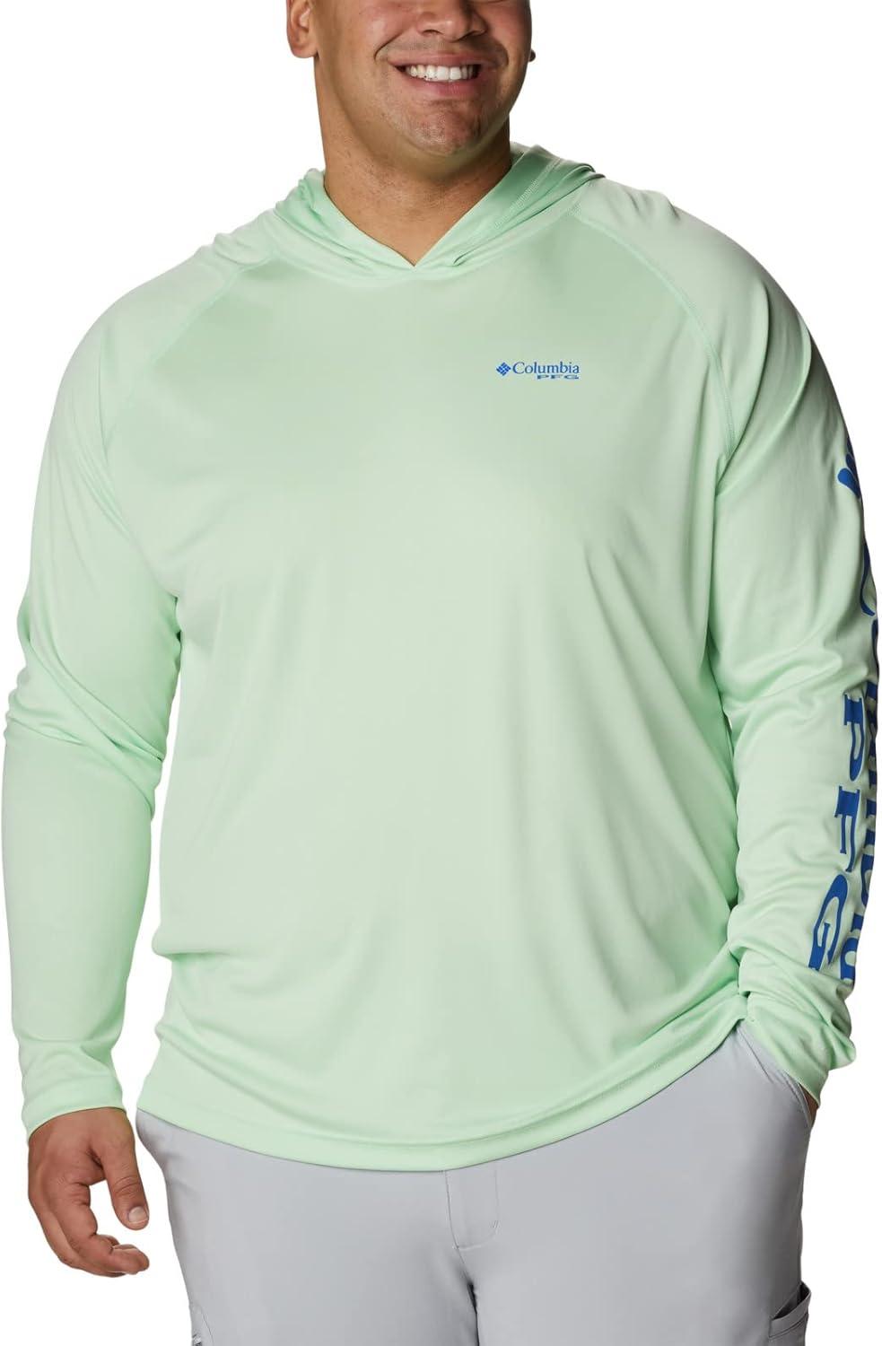 imageColumbia Mens Terminal Tackle HoodieKey WestVivid Blue Logo