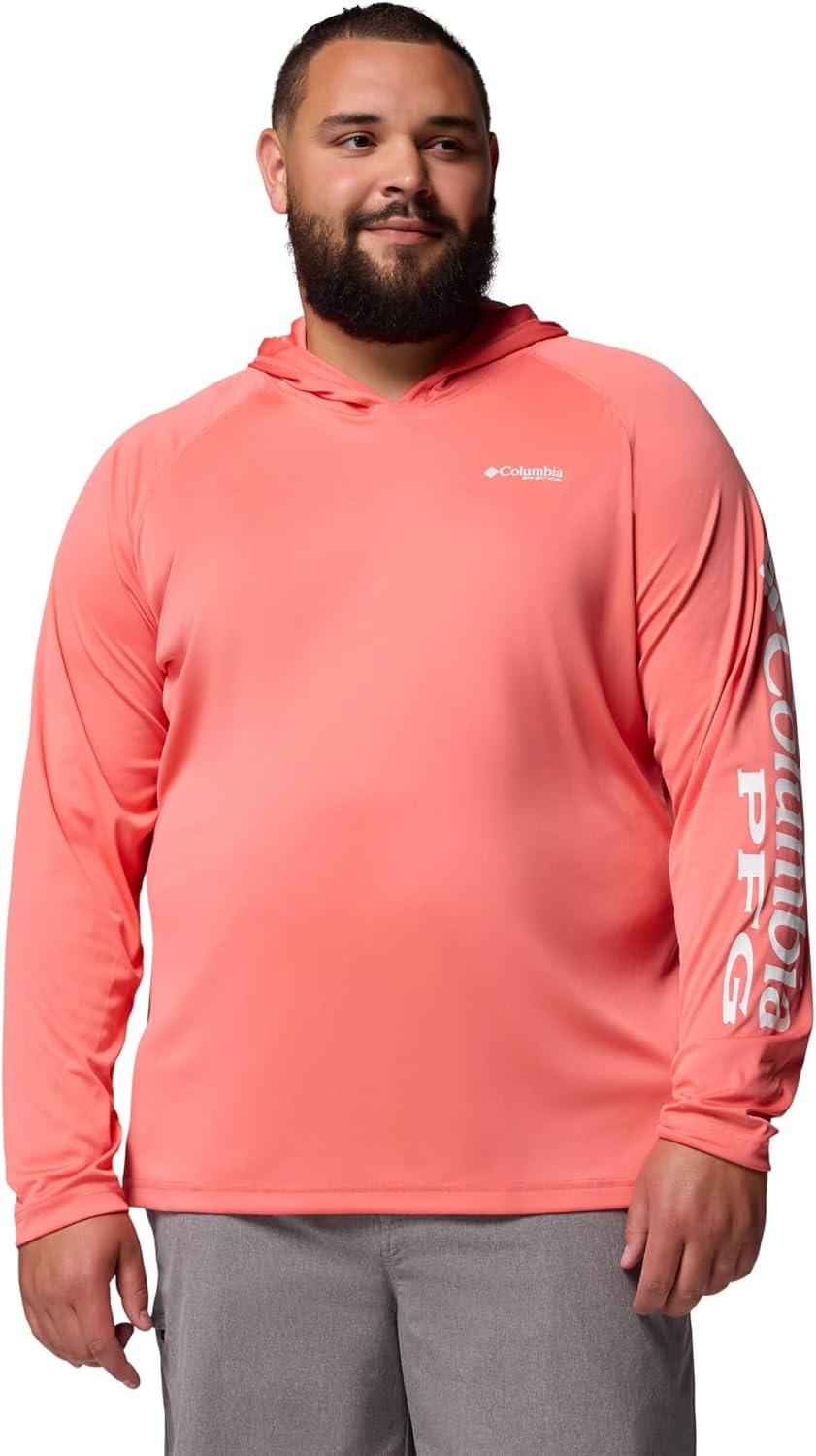 imageColumbia Mens Terminal Tackle HoodieMelonadeWhite Logo