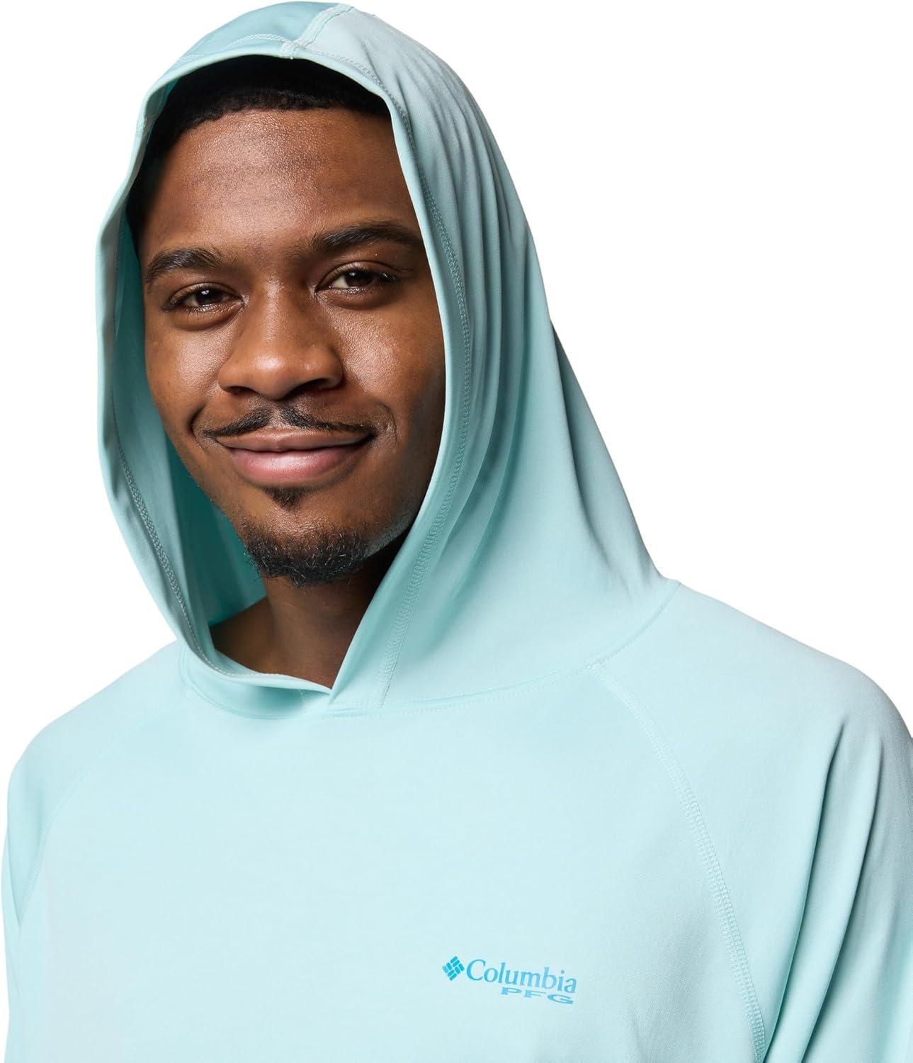 imageColumbia Mens Terminal Tackle HoodieSprayBlue Echo Logo