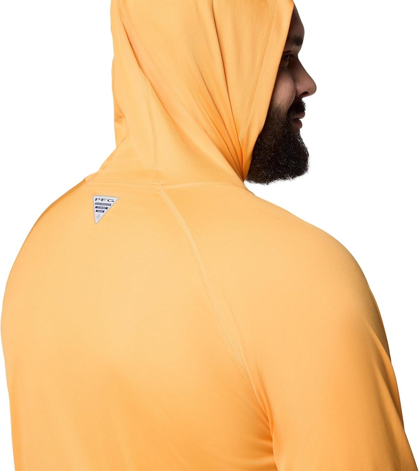 imageColumbia Mens Terminal Tackle HoodieSummer OrangeCarbon Logo
