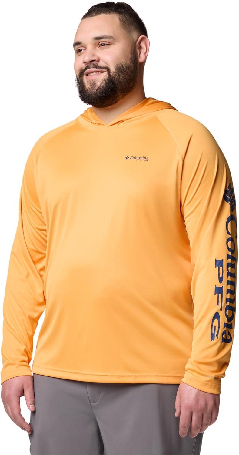 imageColumbia Mens Terminal Tackle HoodieSummer OrangeCarbon Logo