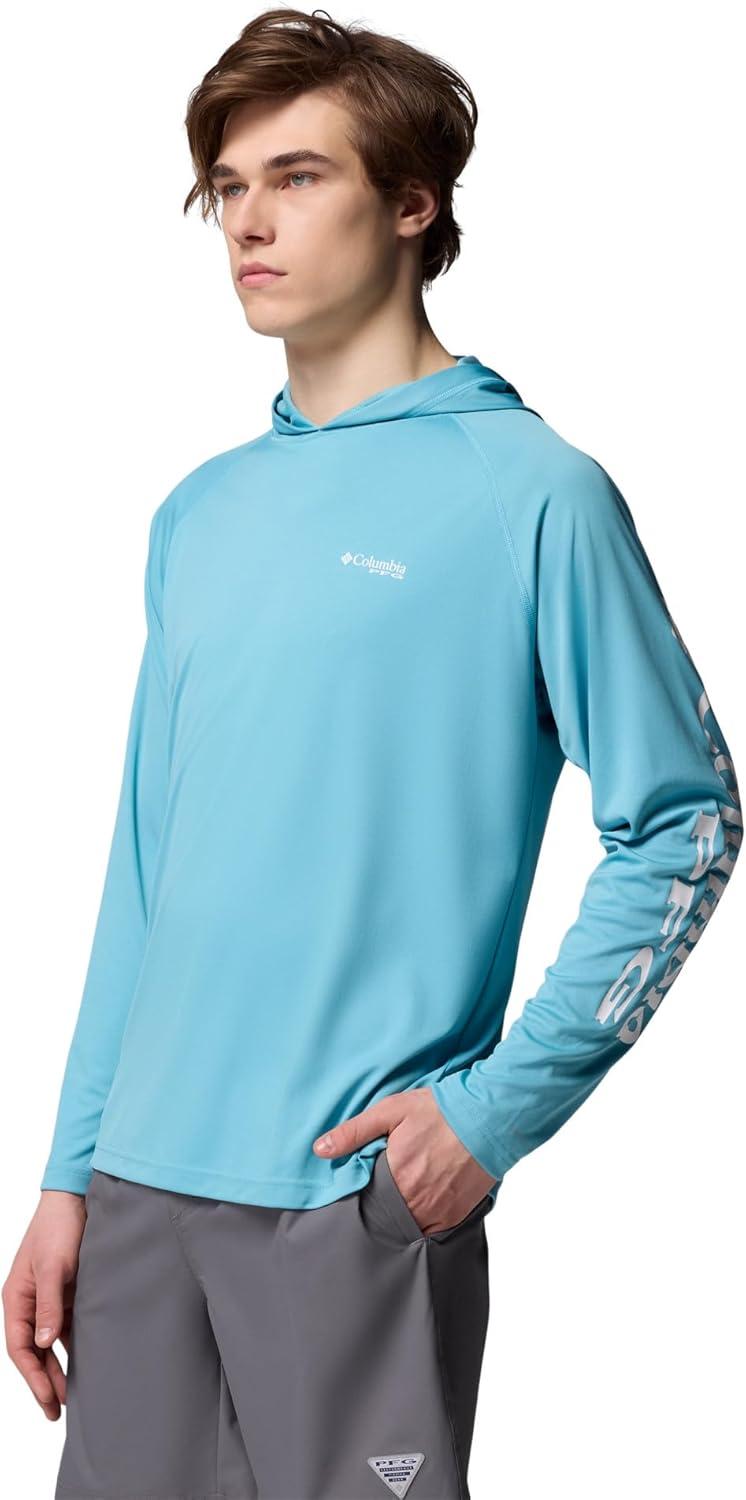 imageColumbia Mens Terminal Tackle HoodieVintage BlueWhite Logo