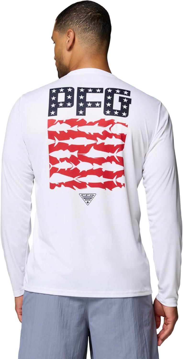 imageColumbia Mens Terminal Tackle PFG Dare Devil Long SleeveWhite