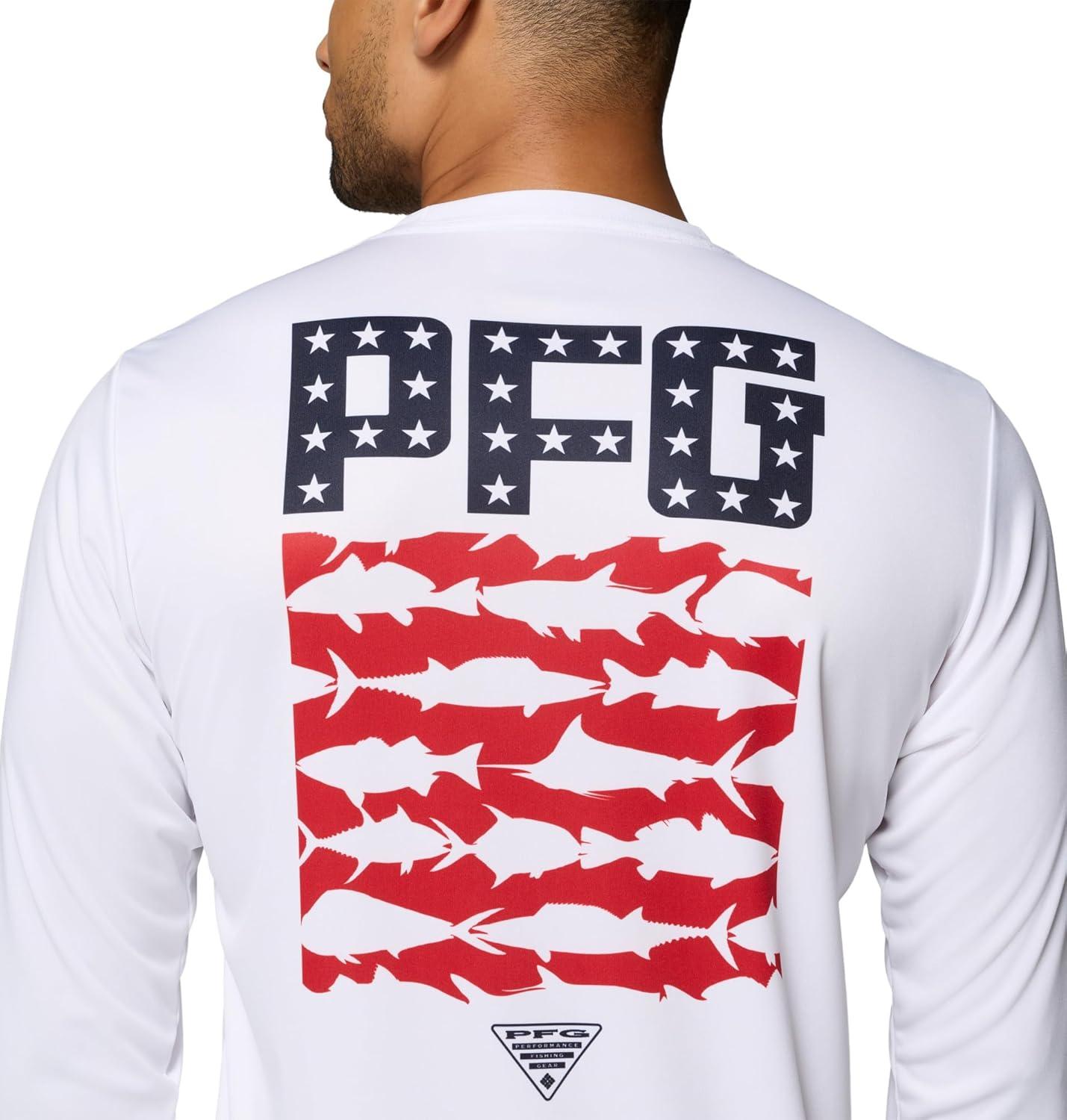 imageColumbia Mens Terminal Tackle PFG Dare Devil Long SleeveWhite