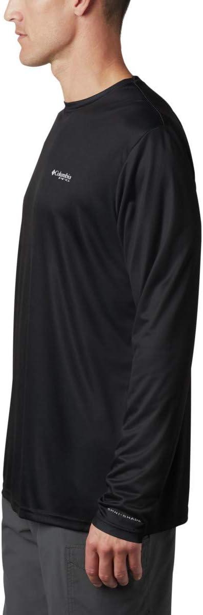 imageColumbia Mens Terminal Tackle PFG Fish Flag Long SleeveBlackGraphite