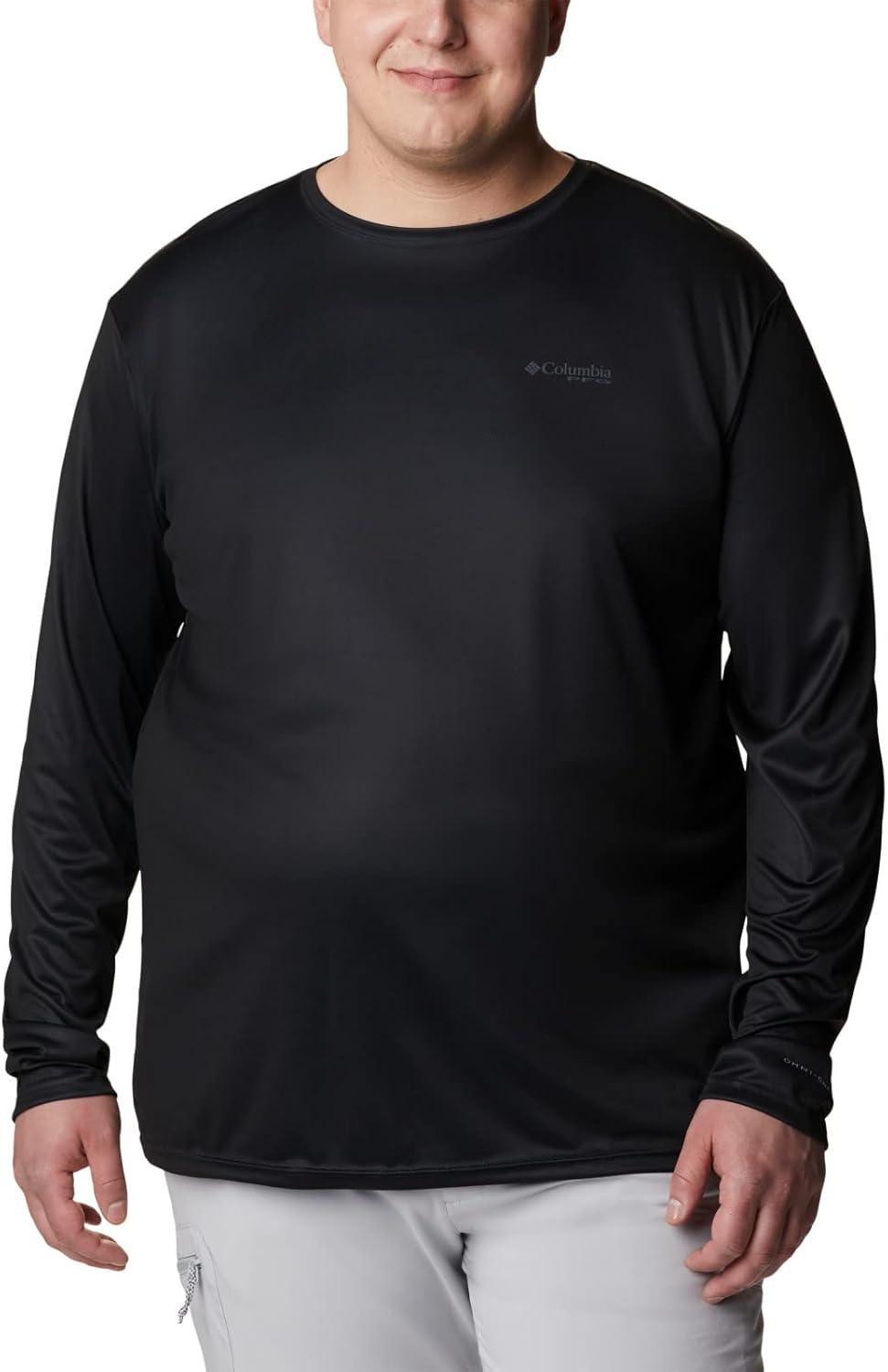 imageColumbia Mens Terminal Tackle PFG Fish Flag Long SleeveBlackGraphite Can Fish
