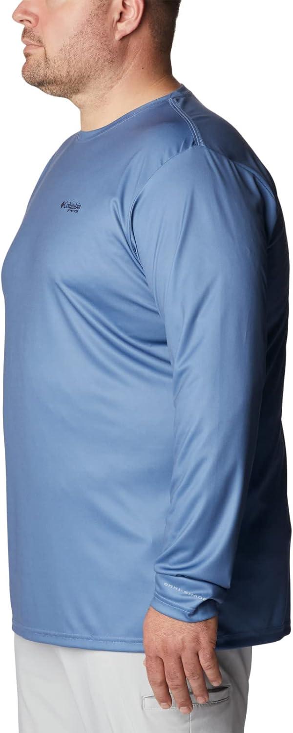 imageColumbia Mens Terminal Tackle PFG Fish Flag Long SleeveBluestoneCollegiate Navy