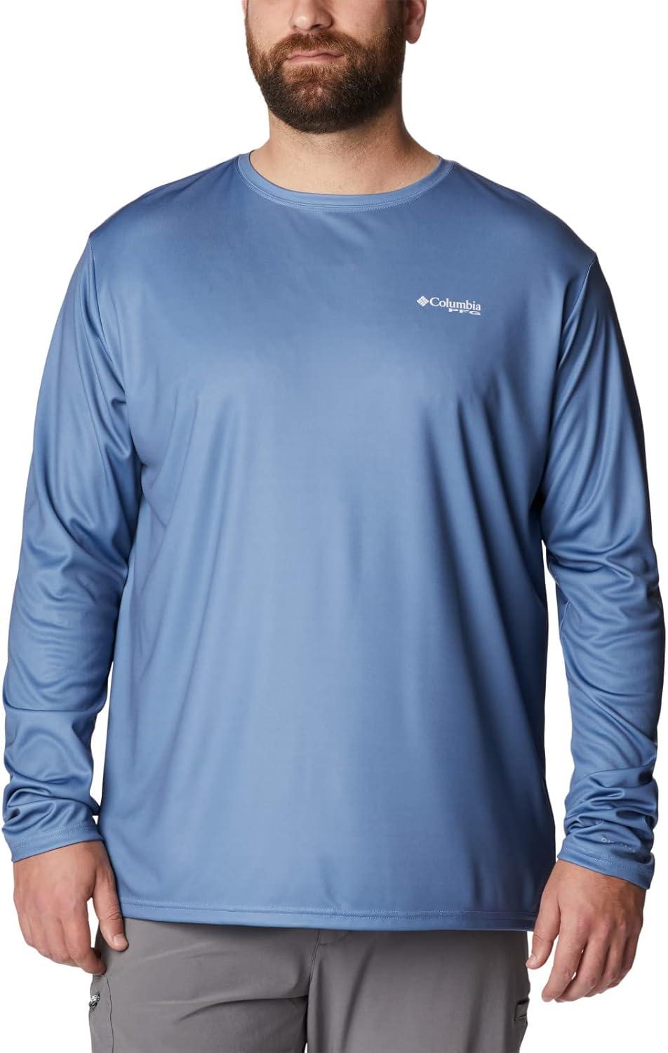 imageColumbia Mens Terminal Tackle PFG Fish Flag Long SleeveBluestoneSc Fish