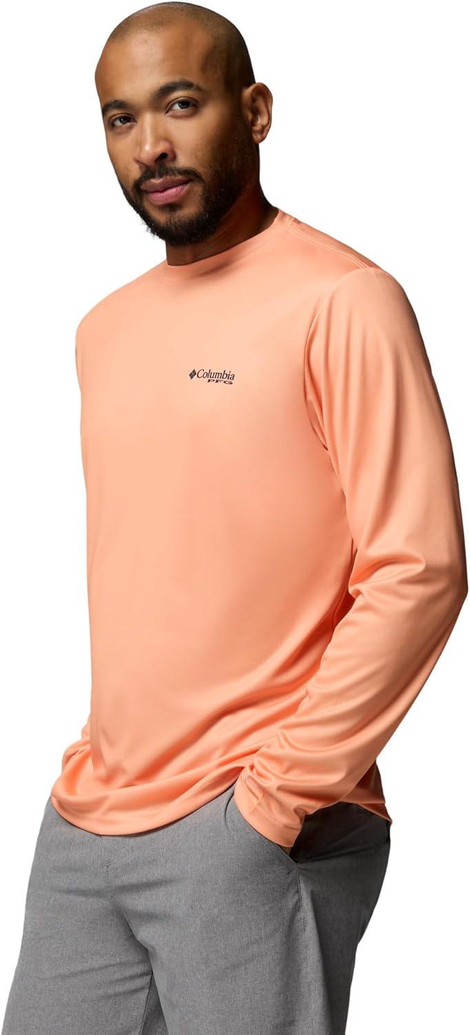 imageColumbia Mens Terminal Tackle PFG Fish Flag Long SleeveBright Nectar