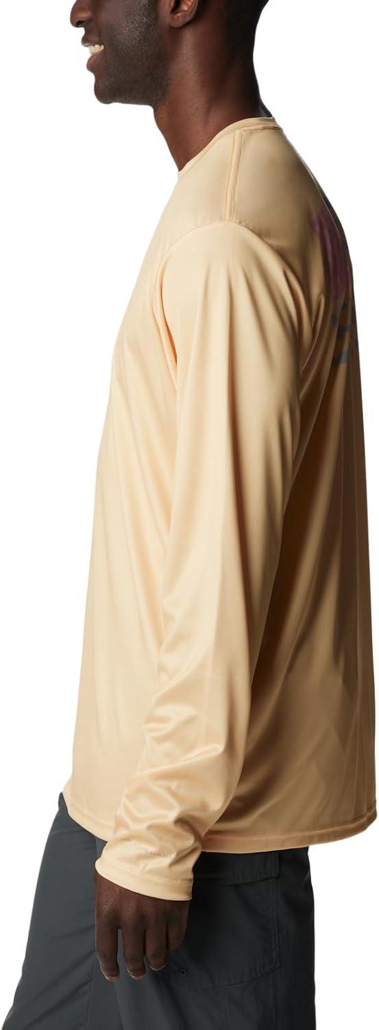 imageColumbia Mens Terminal Tackle PFG Fish Flag Long SleeveCocoa ButterSorbet Mid Atlantic Fish