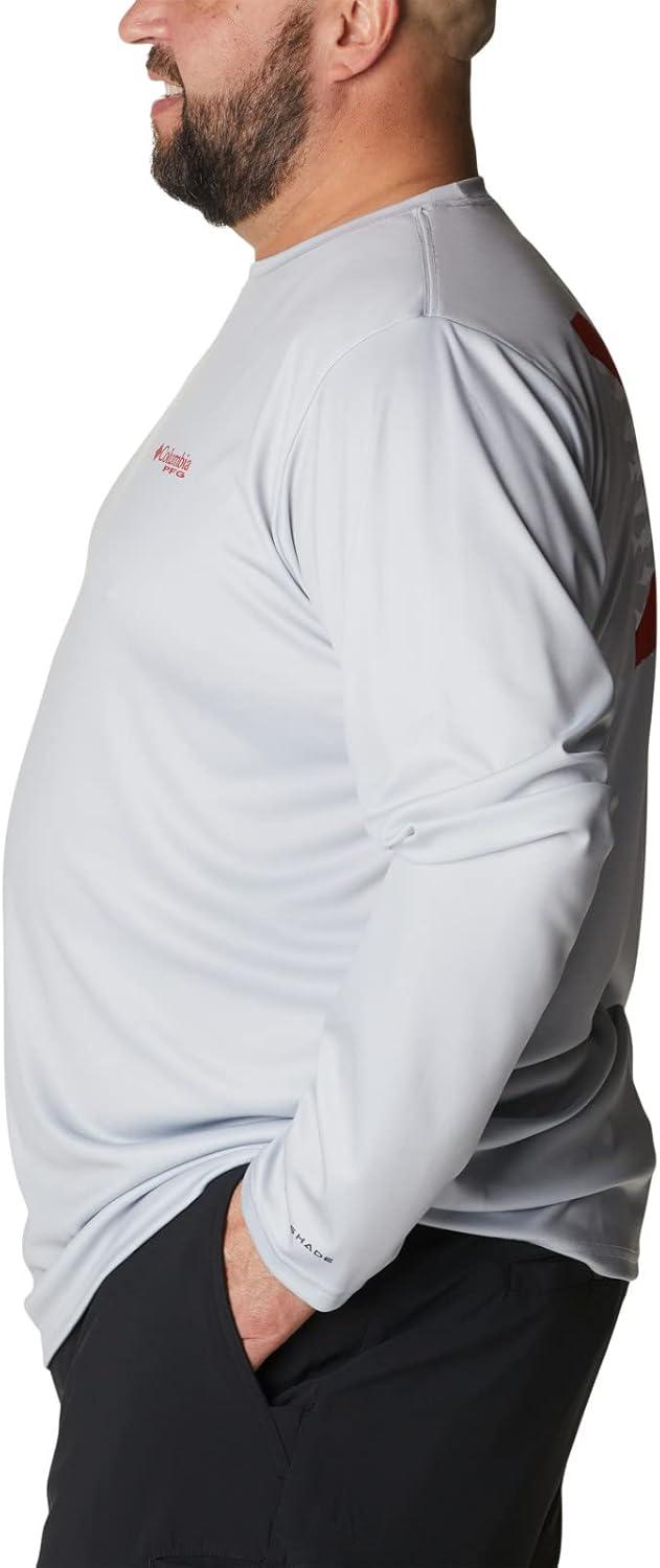 imageColumbia Mens Terminal Tackle PFG Fish Flag Long SleeveCool GreyAl Fish