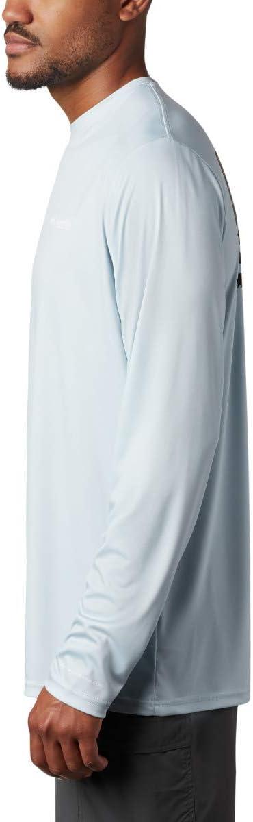 imageColumbia Mens Terminal Tackle PFG Fish Flag Long SleeveCool GreySorbet