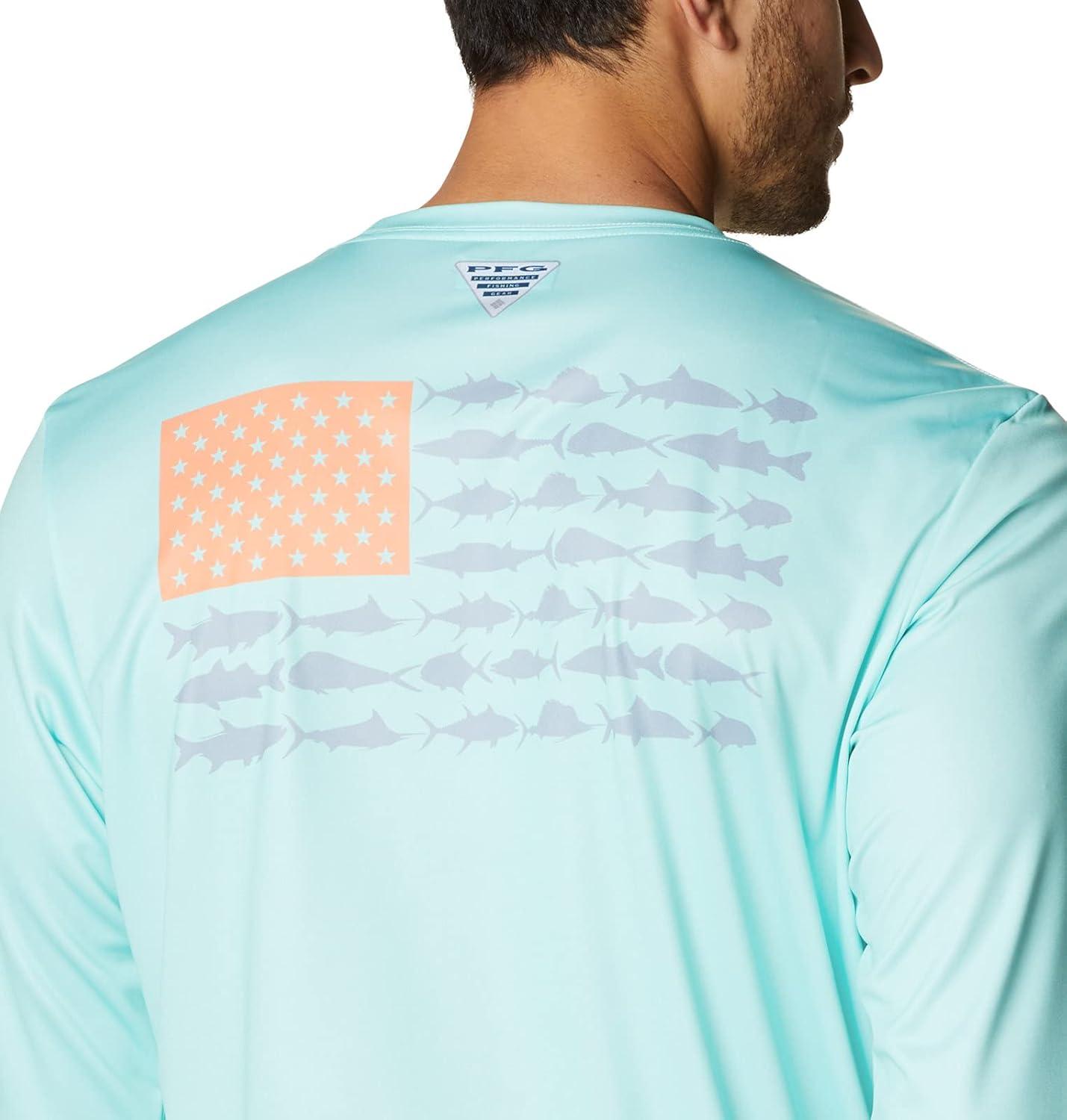 imageColumbia Mens Terminal Tackle PFG Fish Flag Long SleeveGulf StreamBright Nectar