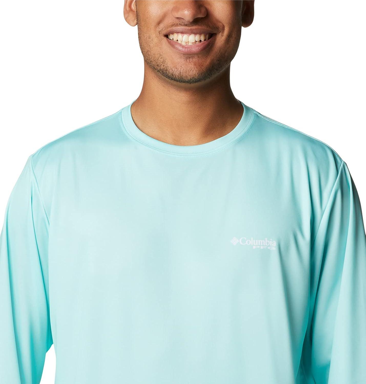 imageColumbia Mens Terminal Tackle PFG Fish Flag Long SleeveGulf StreamFl Fish