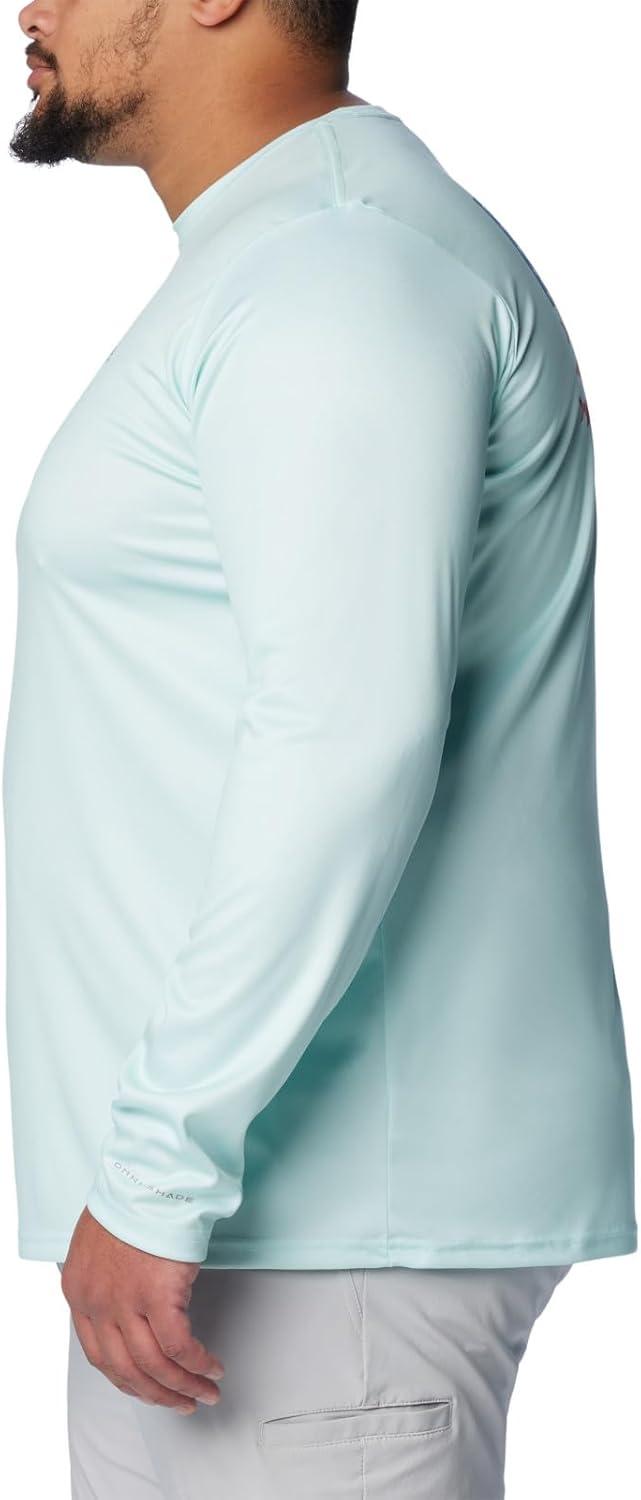 imageColumbia Mens Terminal Tackle PFG Fish Flag Long SleeveIcy MornCanyon Blue