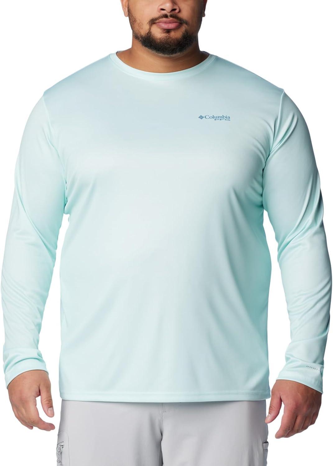 imageColumbia Mens Terminal Tackle PFG Fish Flag Long SleeveIcy MornCanyon Blue