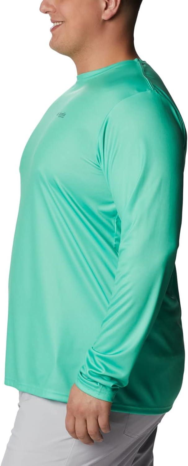 imageColumbia Mens Terminal Tackle PFG Fish Flag Long SleeveLight JadeMetal Inshore Fish
