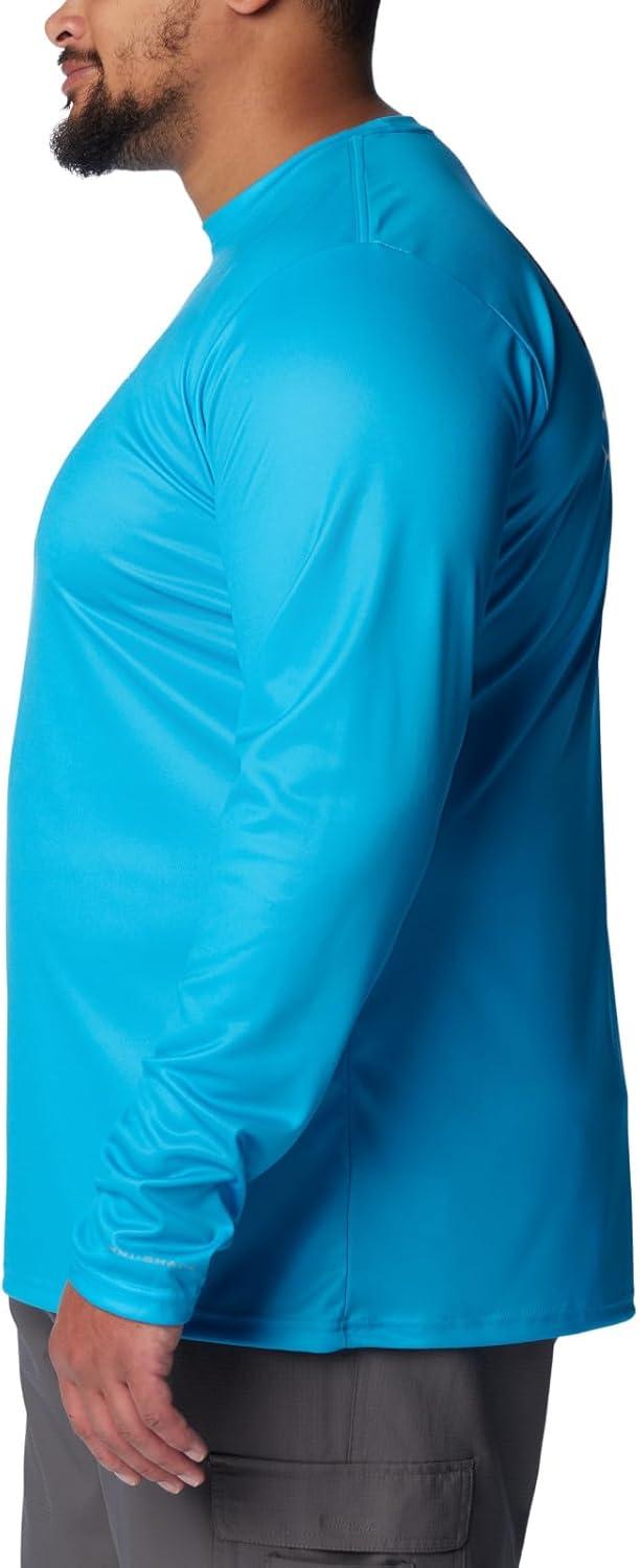 imageColumbia Mens Terminal Tackle PFG Fish Flag Long SleeveOcean BlueCollegiate Navy Offshore Slam