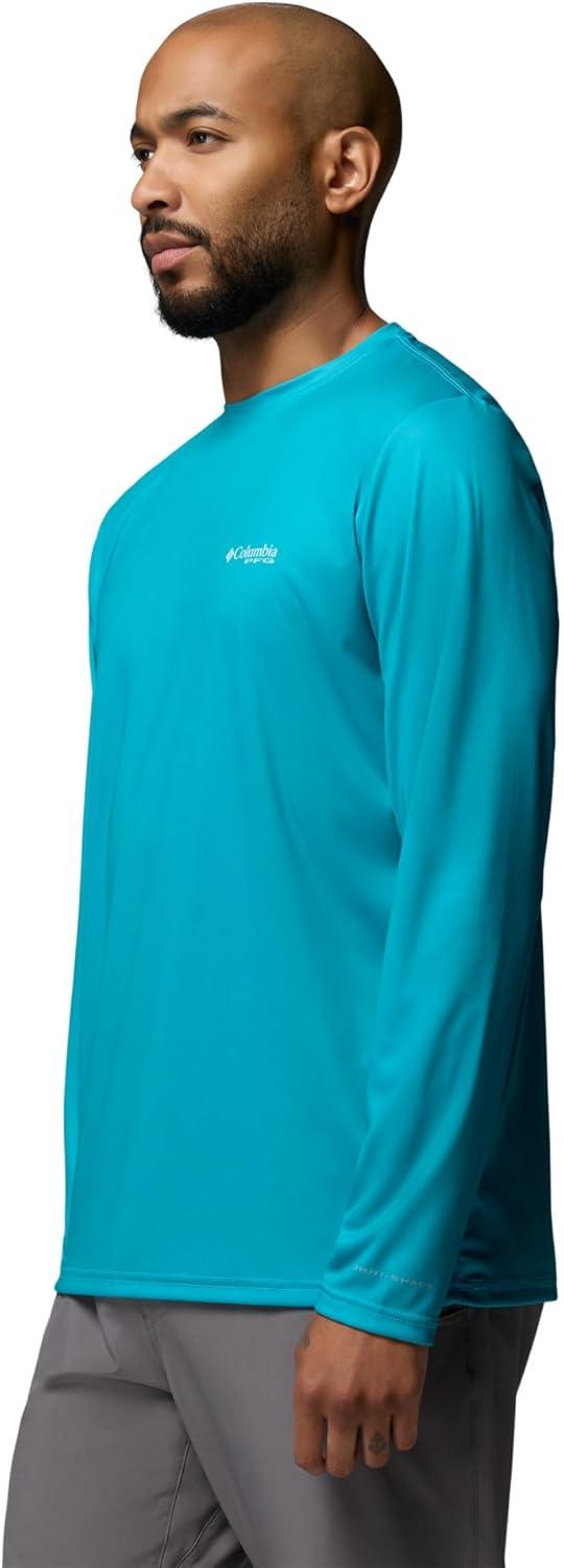 imageColumbia Mens Terminal Tackle PFG Fish Flag Long SleeveOcean Teal