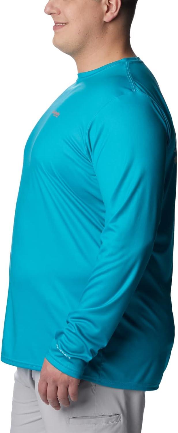 imageColumbia Mens Terminal Tackle PFG Fish Flag Long SleeveOcean TealCorange Inshore Slam