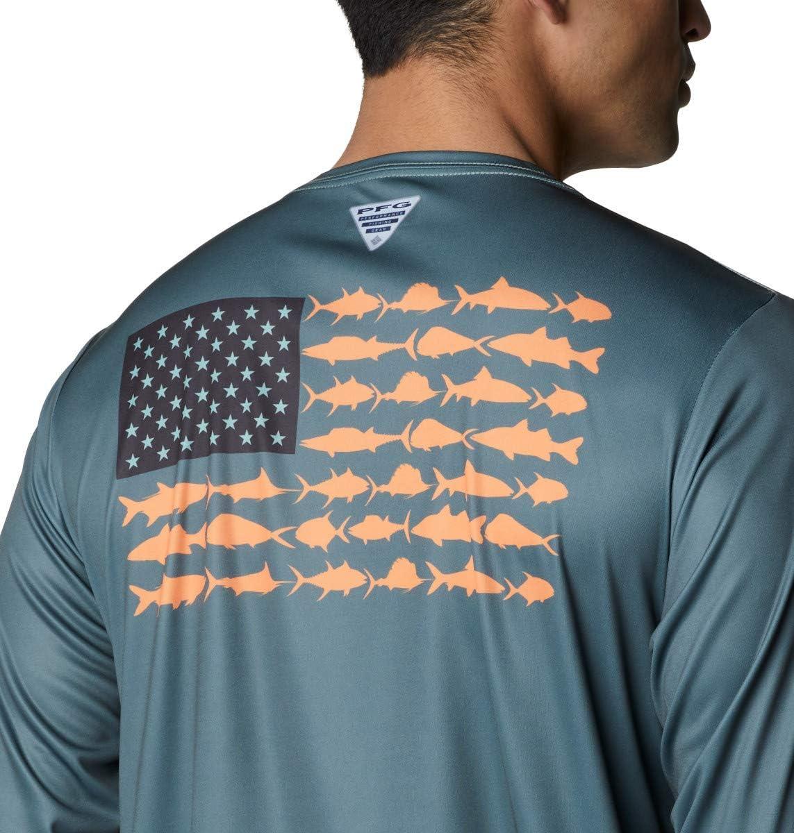 imageColumbia Mens Terminal Tackle PFG Fish Flag Long SleevePondKoi