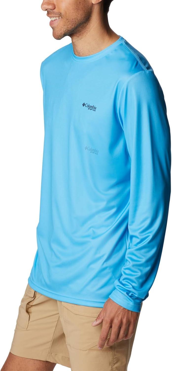 imageColumbia Mens Terminal Tackle PFG Fish Flag Long SleeveRiptideCollegiate Navy Offshore Slam