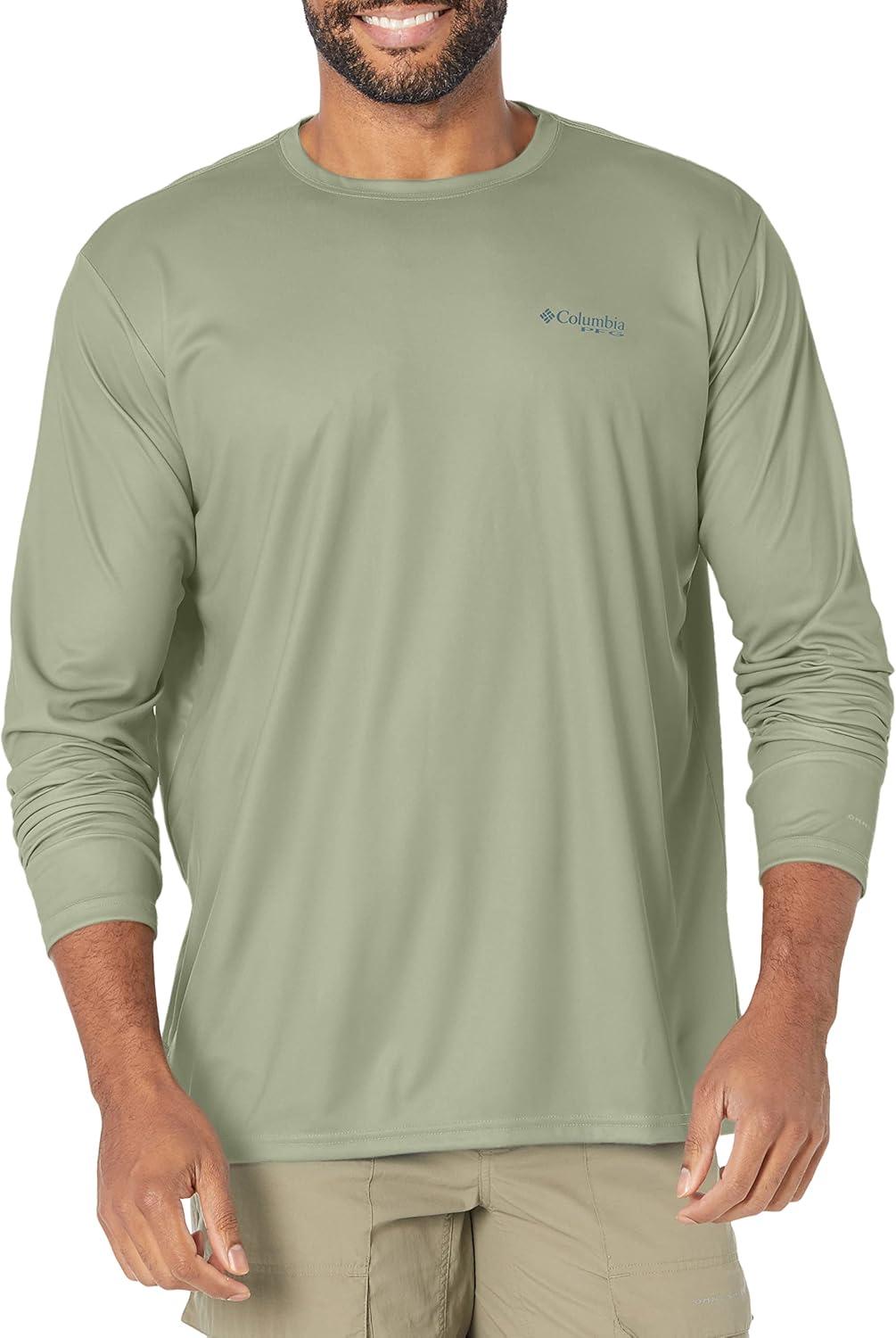 imageColumbia Mens Terminal Tackle PFG Fish Flag Long SleeveSafariMetal Alaska Fish