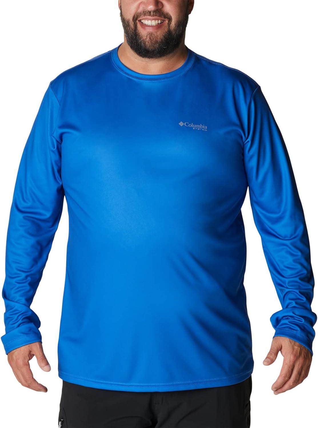 imageColumbia Mens Terminal Tackle PFG Fish Flag Long SleeveVivid BlueTx Flag