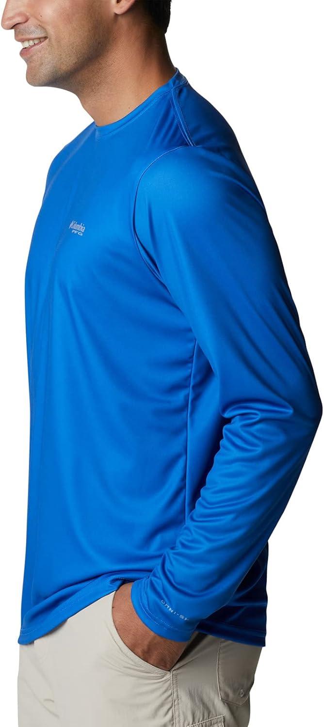 imageColumbia Mens Terminal Tackle PFG Fish Flag Long SleeveVivid BlueTx Flag