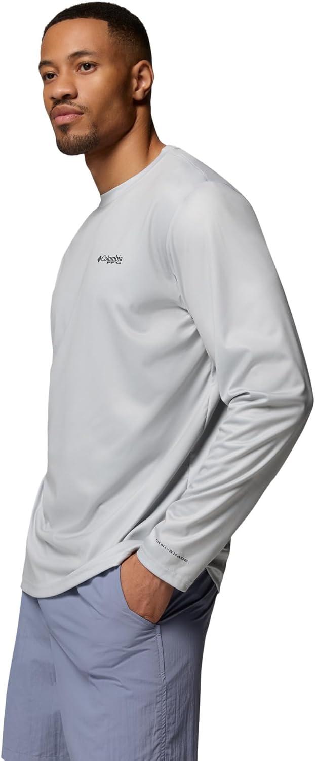 imageColumbia Mens Terminal Tackle PFG Fish Shine II Long SleeveCool Grey