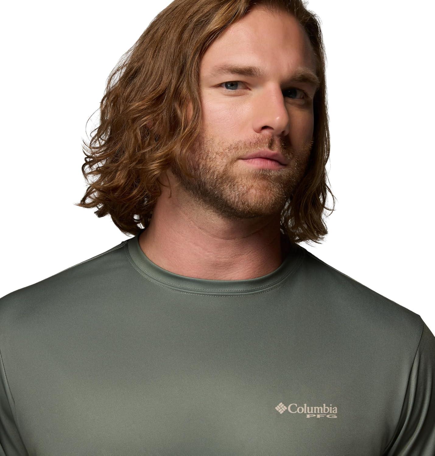 imageColumbia Mens Terminal Tackle PFG Fish Shine II Long SleeveCypress