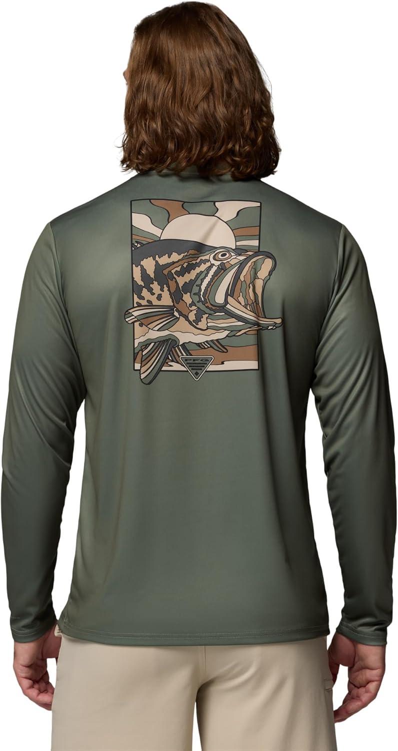 imageColumbia Mens Terminal Tackle PFG Fish Shine II Long SleeveCypress