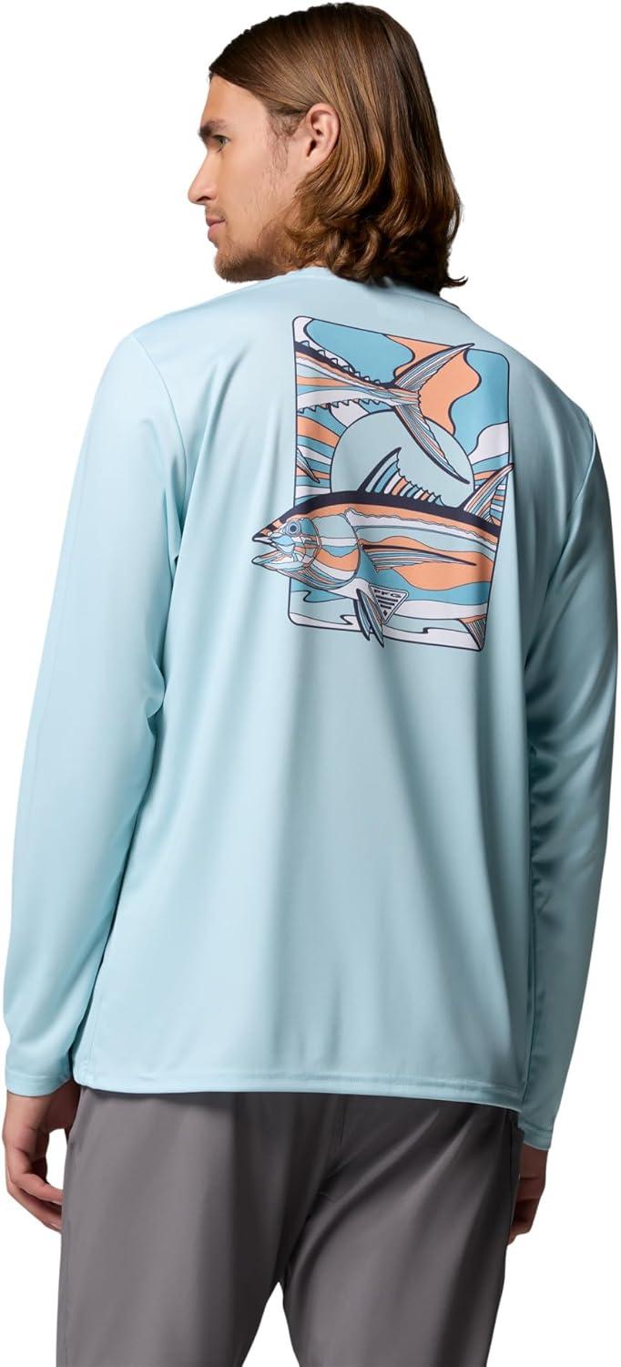 imageColumbia Mens Terminal Tackle PFG Fish Shine II Long SleeveMarine Light