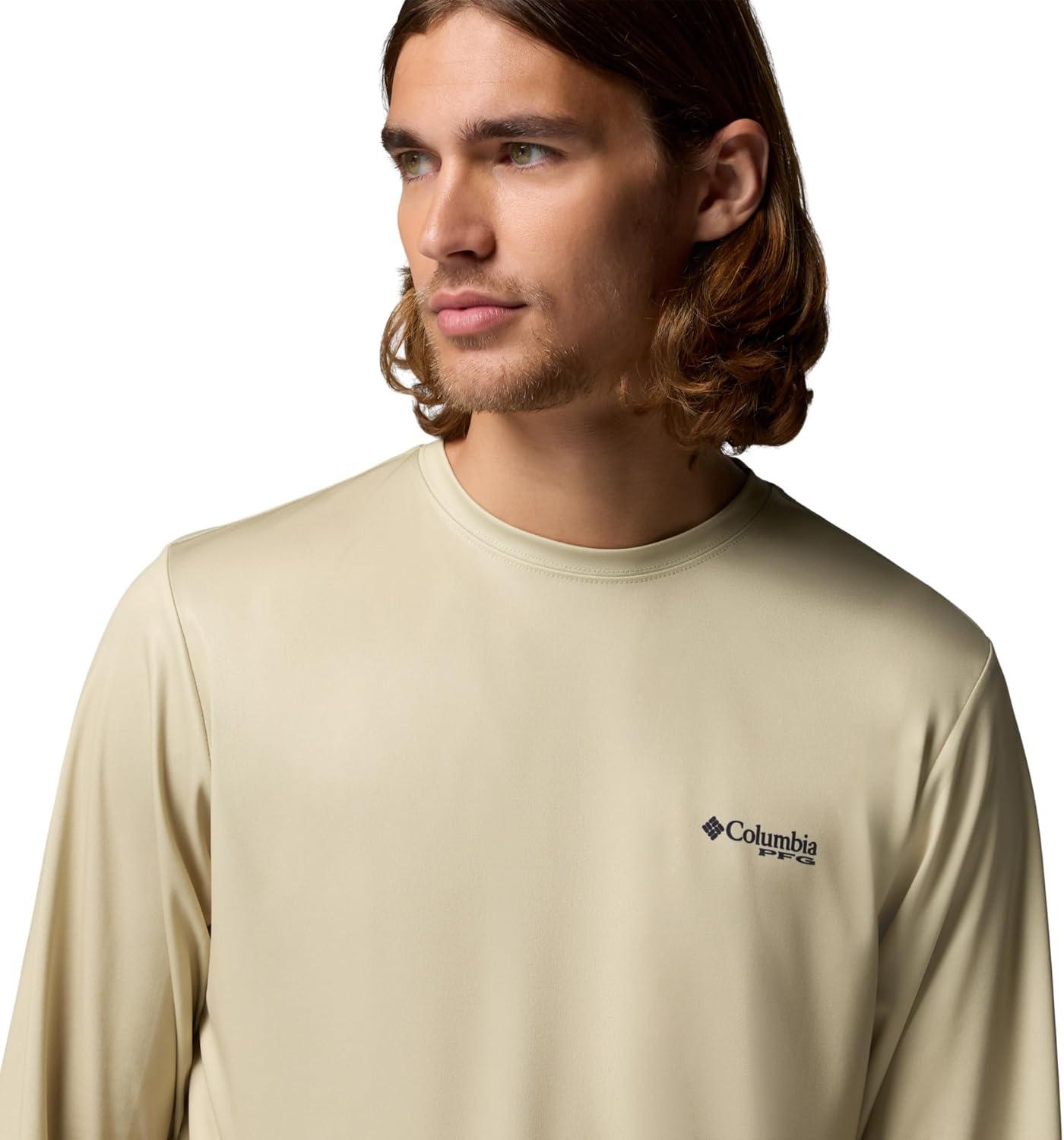 imageColumbia Mens Terminal Tackle PFG Fish Shine II Long SleeveSerpentine