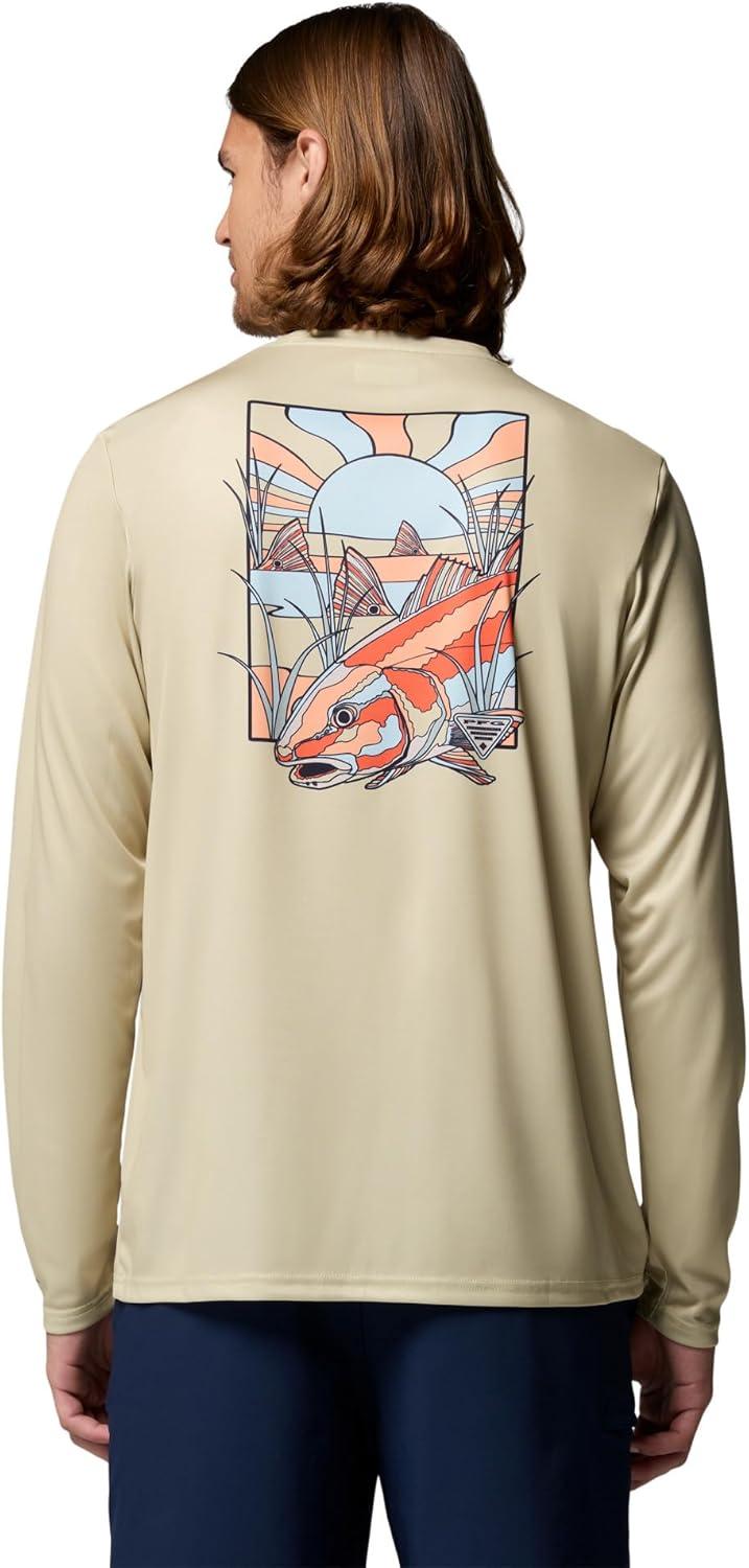 imageColumbia Mens Terminal Tackle PFG Fish Shine II Long SleeveSerpentine
