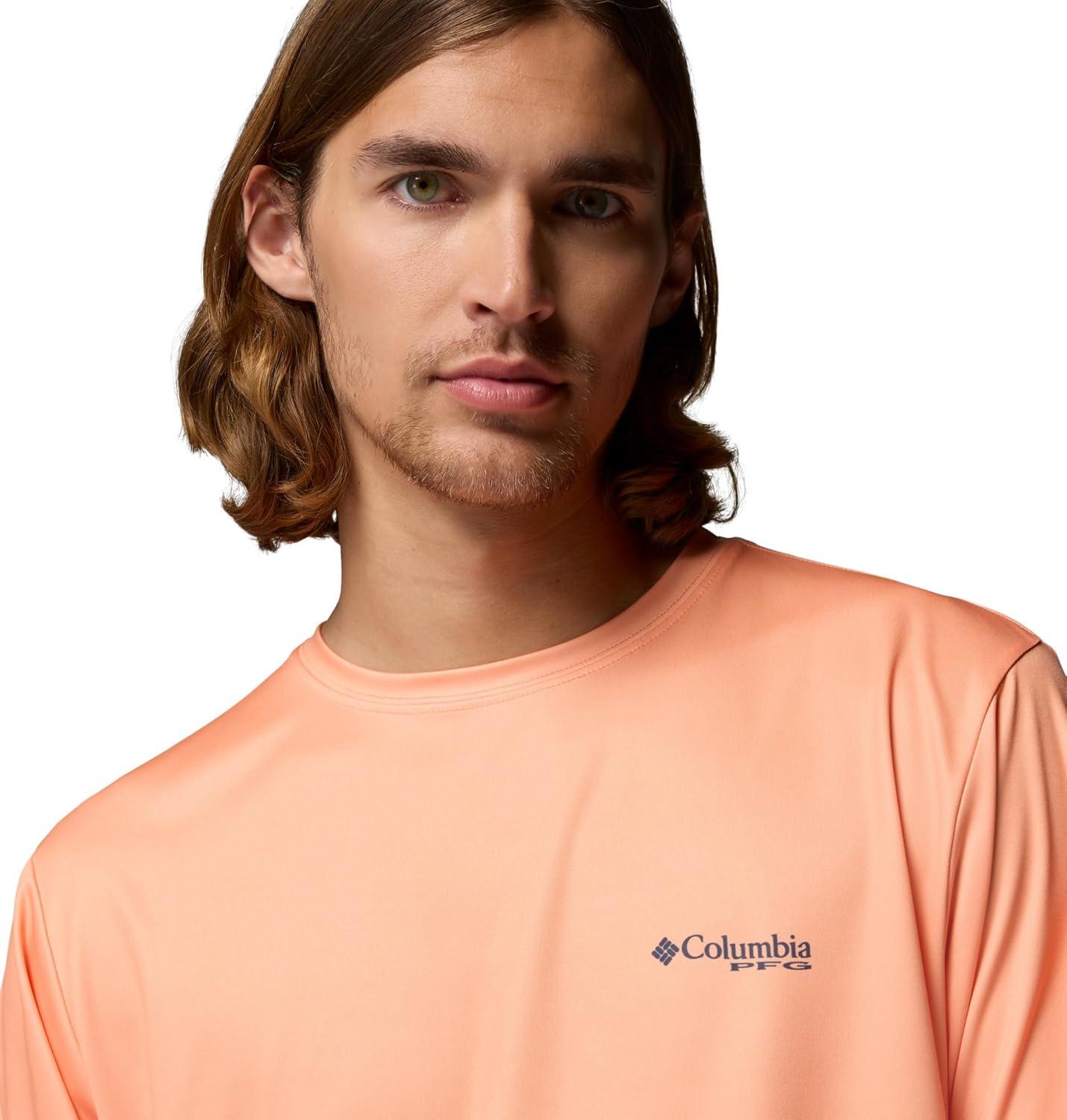 imageColumbia Mens Terminal Tackle PFG Sea Creature Long SleeveBright Nectar