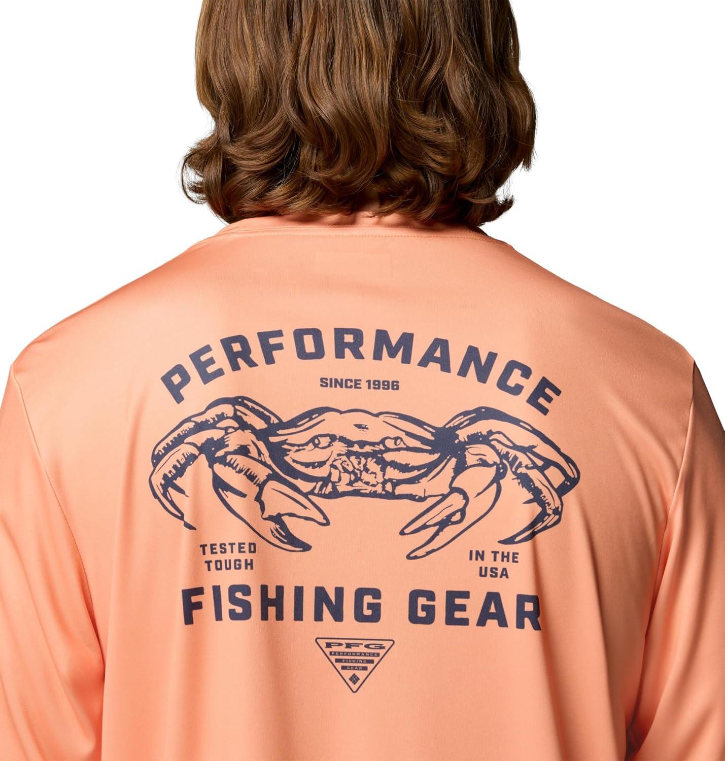 imageColumbia Mens Terminal Tackle PFG Sea Creature Long SleeveBright Nectar