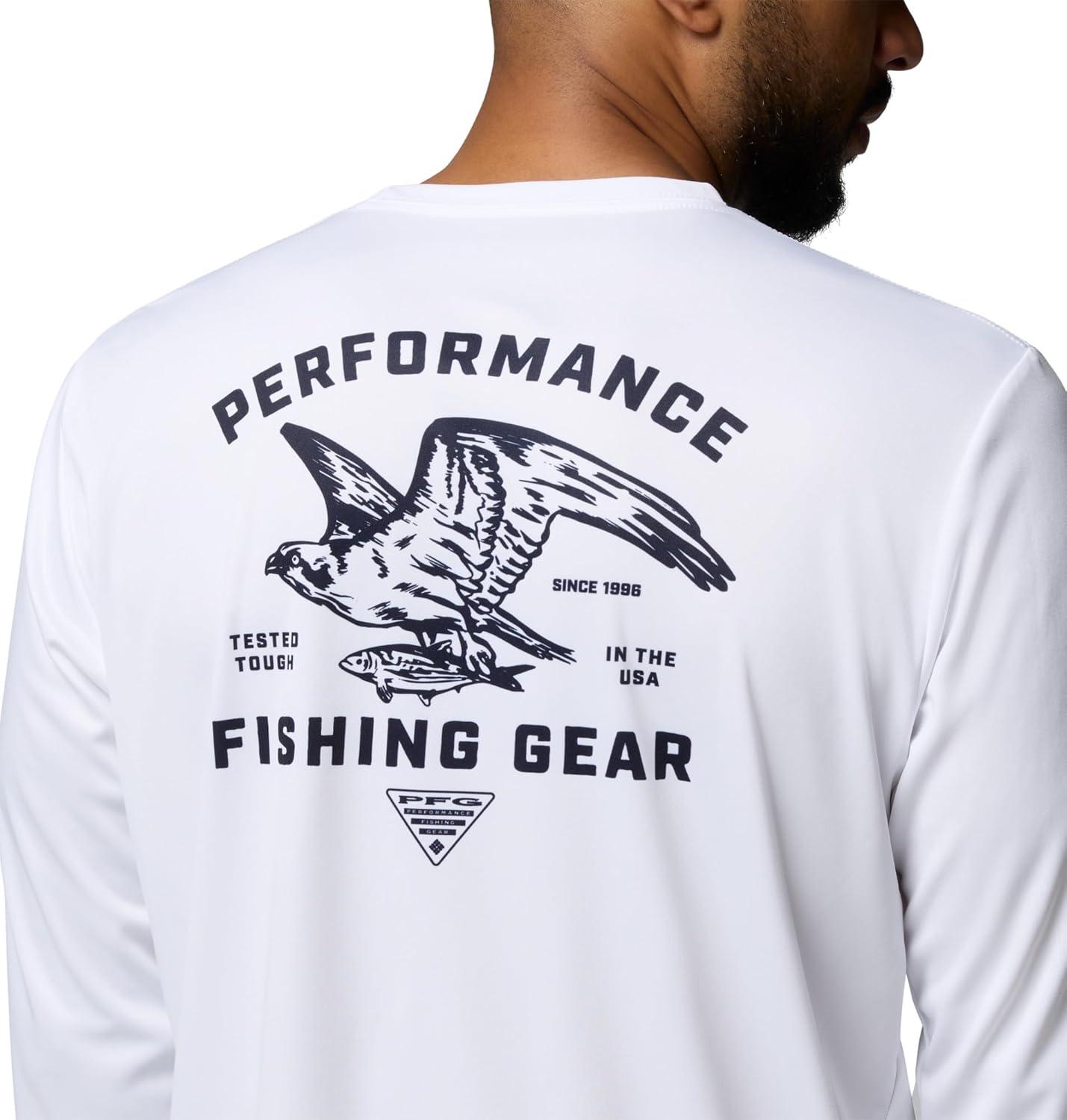 imageColumbia Mens Terminal Tackle PFG Sea Creature Long SleeveWhite
