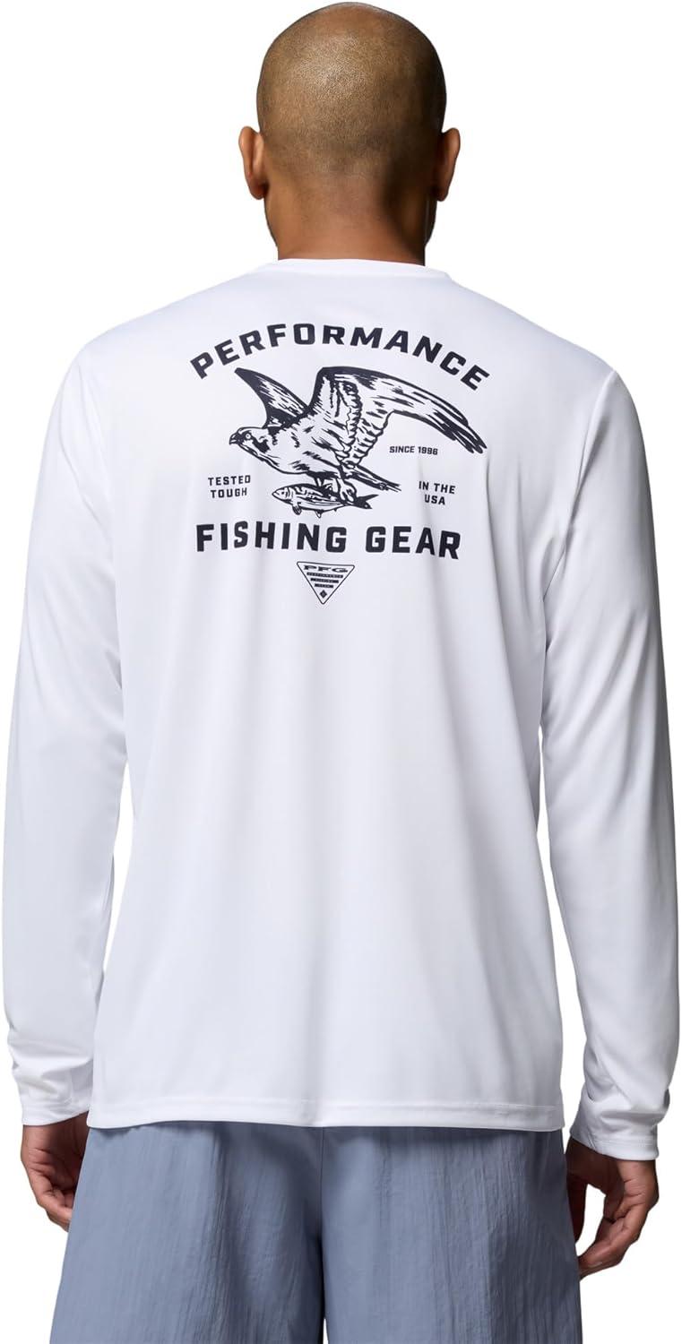 imageColumbia Mens Terminal Tackle PFG Sea Creature Long SleeveWhite